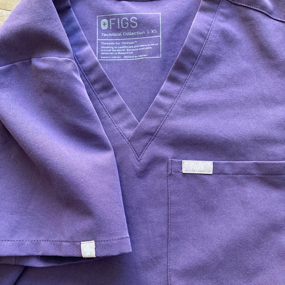 Figs Catarina Scrub Top